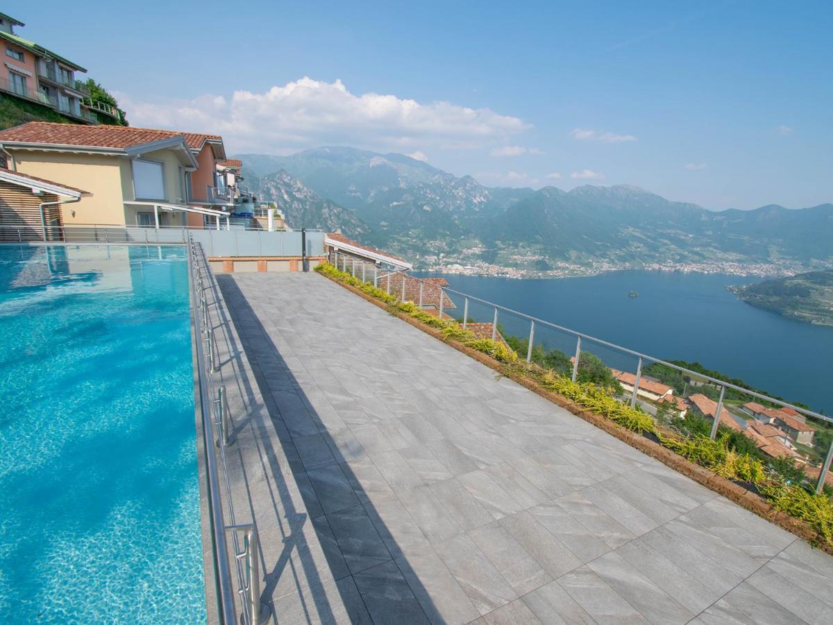 Van Gogh - Beautiful Lake Iseo View And Swimming Pool Parzanica Exterior foto